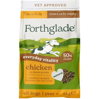 Forthglade Lightly Baked Natural Chicken with Sweet Potato Dog Food - 6kg Forthglade Lightly Baked Natural Chicken with Sweet Potato Dog Food - 6kg
