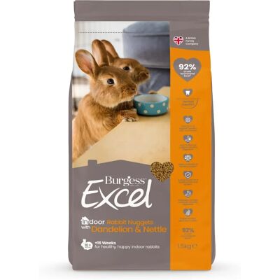 Burgess Burgess Excel Inomhus Kaninmat - Nuggets Burgess Burgess Excel Inomhus Kaninmat - Nuggets