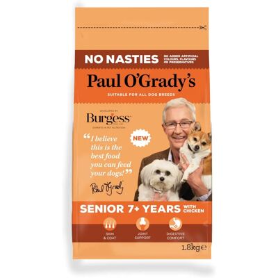 Burgess - Paul O'Grady No Nasties Senior Dog Food Burgess - Paul O'Grady No Nasties Senior Dog Food