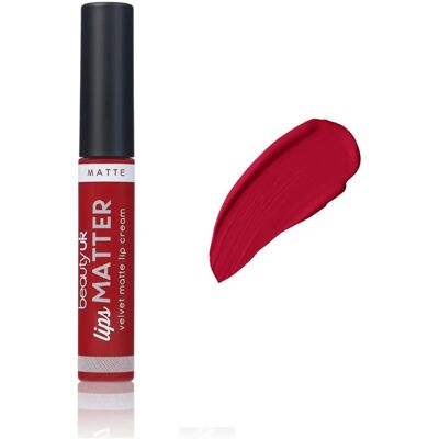 BeautyUK Leppestift No. 1 Bond - Matt og glatt finish BeautyUK Leppestift No. 1 Bond - Matt og glatt finish