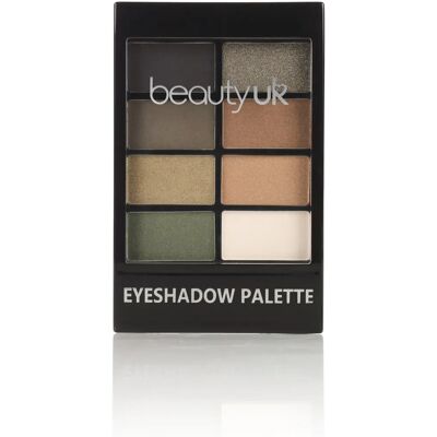 BeautyUK Øyeskyggepalett nr 5 - Green with Envy BeautyUK Øyeskyggepalett nr 5 - Green with Envy