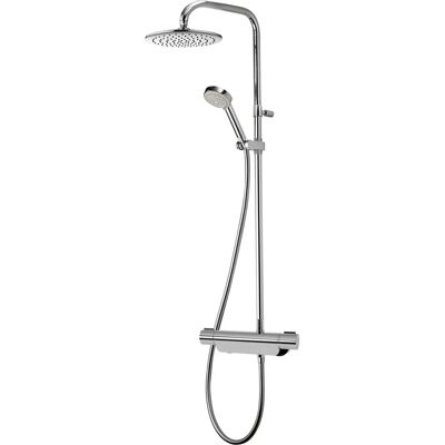 Aqualisa Midas 220 Mixer Shower - Chrome, Drencher, Adjustable Head Aqualisa Midas 220 Mixer Shower - Chrome, Drencher, Adjustable Head