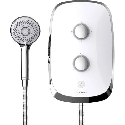 Aqualisa - E-Motion - 8.5kW - White - Electric Shower Aqualisa - E-Motion - 8.5kW - White - Electric Shower