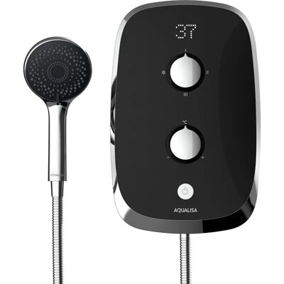 Aqualisa E-Motion Black Electric Shower - Electric Shower Aqualisa E-Motion Black Electric Shower - Electric Shower