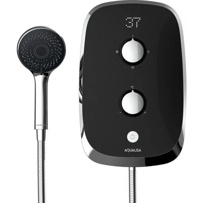Aqualisa E-Motion 9.5kW Black Electric Shower - Electric Shower Aqualisa E-Motion 9.5kW Black Electric Shower - Electric Shower