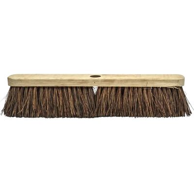 Faithfull FAIBRBAS18 Natural Bassine Platform Broom Head - Broom Head 450mm Faithfull FAIBRBAS18 Natural Bassine Platform Broom Head - Broom Head 450mm