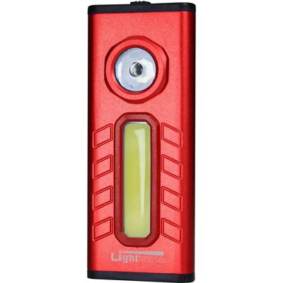Lighthouse Red Mini LED Lamp - Dual Function 250/500lm Lighthouse Red Mini LED Lamp - Dual Function 250/500lm