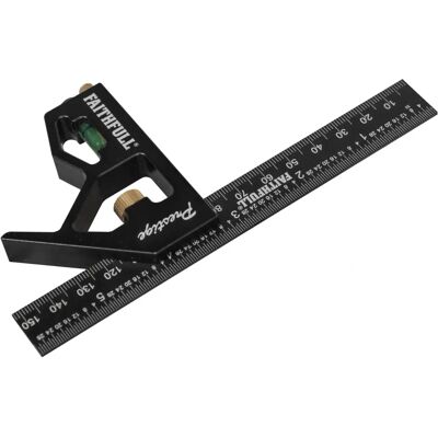 Faithfull Faithfull Prestige Aluminium Kombination Schnur - Schwarz - 150mm - Kombination Schnur Faithfull Faithfull Prestige Aluminium Kombination Schnur - Schwarz - 150mm - Kombination Schnur