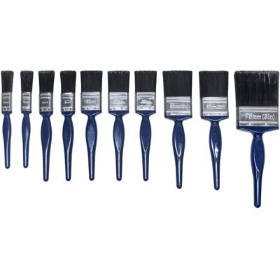 Set de Brochas de Pintura Faithfull FAIPBUSET10 - 10 Piezas Set de Brochas de Pintura Faithfull FAIPBUSET10 - 10 Piezas
