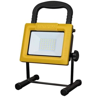 Faithfull Power Plus AST8335 SMD LED Site Light - 35W 110V Faithfull Power Plus AST8335 SMD LED Site Light - 35W 110V
