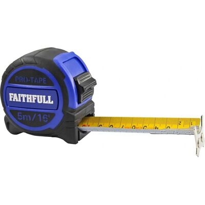 Faithfull Pro Tape Measure - 5m - Tape Measure Faithfull Pro Tape Measure - 5m - Tape Measure
