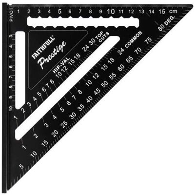 Faithfull Prestige Metric - Aluminium Roofing Square - 180mm - Roof Tool Faithfull Prestige Metric - Aluminium Roofing Square - 180mm - Roof Tool