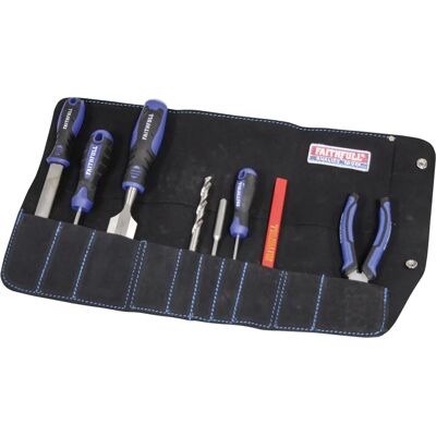 Faithfull FAILTR10B Skórzany organizer na narzędzia - Tool Roll Faithfull FAILTR10B Skórzany organizer na narzędzia - Tool Roll