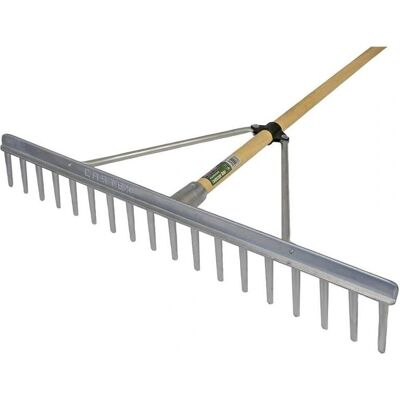 Faithfull Aluminium Landscape Rake Wood Handle - Landscape Rake Faithfull Aluminium Landscape Rake Wood Handle - Landscape Rake