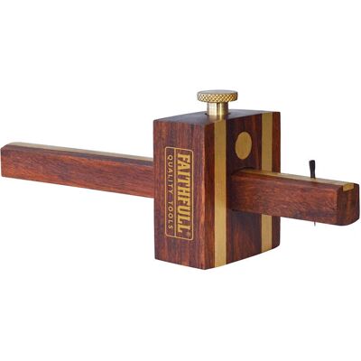 Faithfull RI57-CTMG Marking Gauge - Bois dur, Laiton, Précis Faithfull RI57-CTMG Marking Gauge - Bois dur, Laiton, Précis