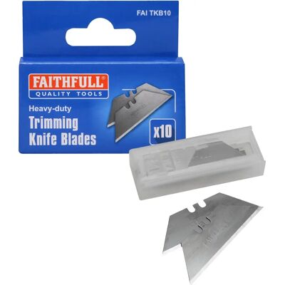 Faithfull - FAITKB10 - 19 x 60mm - 0.6mm - lâminas Faithfull - FAITKB10 - 19 x 60mm - 0.6mm - lâminas