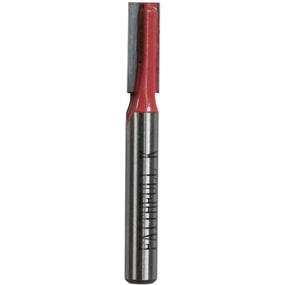 Faithfull Fraise pour router TCT à deux flutes - 6mm Diamètre - 16mm Longueur - Mandrin 1/4in - Publicité Faithfull Fraise pour router TCT à deux flutes - 6mm Diamètre - 16mm Longueur - Mandrin 1/4in - Publicité