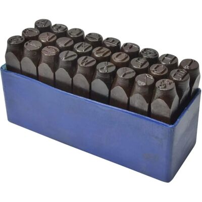 Faithfull 5mm Letter Punch Set - Letter Punch Set Faithfull 5mm Letter Punch Set - Letter Punch Set