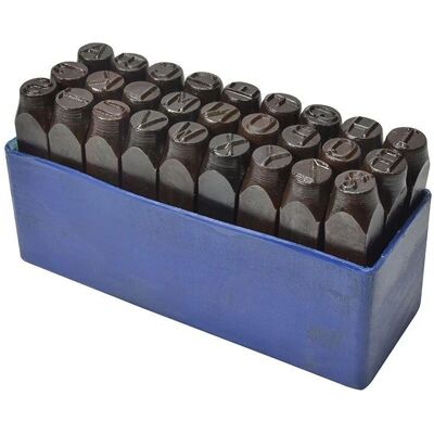 Faithfull Fail12mm Letter Punch Set 12mm - Letter Punch Set Faithfull Fail12mm Letter Punch Set 12mm - Letter Punch Set