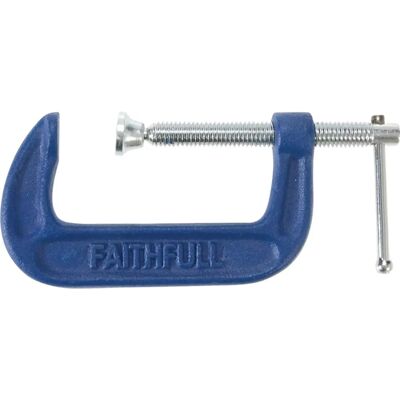 Faithfull FAIGMD2 Medium-Duty G-Clamp - G-Clamp 51mm Faithfull FAIGMD2 Medium-Duty G-Clamp - G-Clamp 51mm