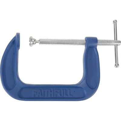 Pince en G Faithfull FAIGMD4 - Outils pour Métal et Bois - Publicité Pince en G Faithfull FAIGMD4 - Outils pour Métal et Bois - Publicité