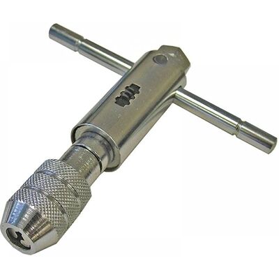 Faithfull M4-M6 Tap Wrench Ratchet - Silver Faithfull M4-M6 Tap Wrench Ratchet - Silver