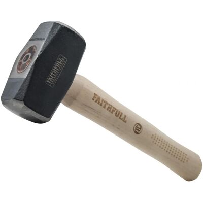 Młotek klubowy Faithfull FAIHC4C - Rękojeść z orzecha - 4 lb - Narzędzie budowlane Młotek klubowy Faithfull FAIHC4C - Rękojeść z orzecha - 4 lb - Narzędzie budowlane