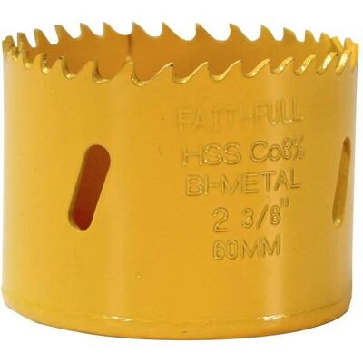 Faithfull FAIHSVP60 Bi-Metal Cobalt Holesaw - 60mm Faithfull FAIHSVP60 Bi-Metal Cobalt Holesaw - 60mm