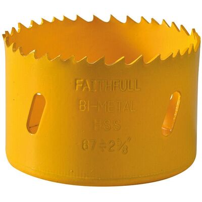Scie à trou en bimetal de cobalt Faithfull FAIHSVP67 67mm - Scie à trou - Publicité Scie à trou en bimetal de cobalt Faithfull FAIHSVP67 67mm - Scie à trou - Publicité