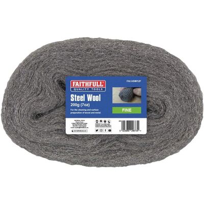 Faithfull Faithfull FAIASW12F Laine d'acier fine 200g - Laine d'acier - Publicité Faithfull Faithfull FAIASW12F Laine d'acier fine 200g - Laine d'acier - Publicité