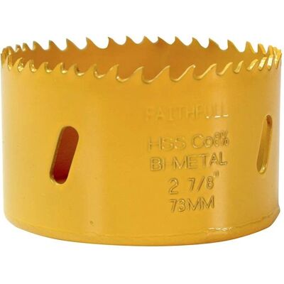 Faithfull FAIHSVP73 Bi-Metal Cobalt Holesaw 73mm - Holesaw Faithfull FAIHSVP73 Bi-Metal Cobalt Holesaw 73mm - Holesaw
