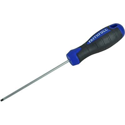 Faithfull FAISDF75 Tournevis à poignée souple - Tête évasée - 4mm x 75mm - Publicité Faithfull FAISDF75 Tournevis à poignée souple - Tête évasée - 4mm x 75mm - Publicité