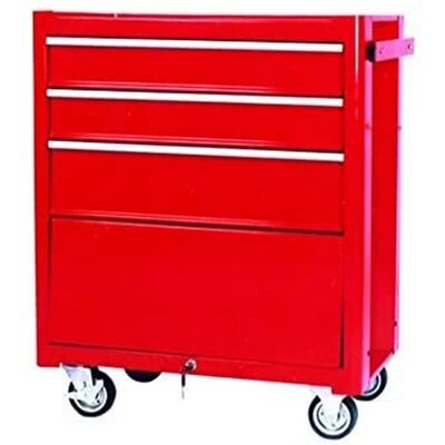 Faithfull Reliable Steel Toolbox - Heavy Duty 3 Drawer Tool Storage Faithfull Reliable Steel Toolbox - Heavy Duty 3 Drawer Tool Storage