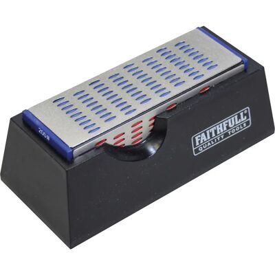 Faithfull FAI DWQUAD Pietra per affilare diamantata a 4 lati - Pietra affilatrice Faithfull FAI DWQUAD Pietra per affilare diamantata a 4 lati - Pietra affilatrice