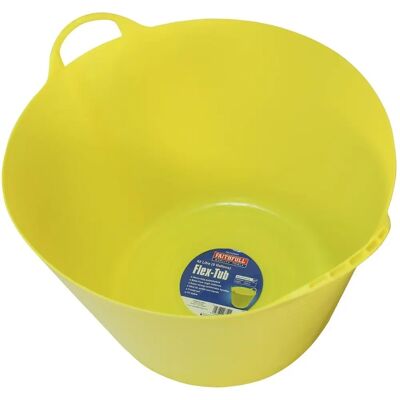 Faithfull FAIFLEX42Y Bidón flexible de polietileno resistente - 42 litros - Amarillo Faithfull FAIFLEX42Y Bidón flexible de polietileno resistente - 42 litros - Amarillo