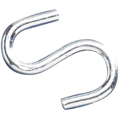 Faithfull FAICHSH5010 Verzinkte 5mm S-haken - Haken Faithfull FAICHSH5010 Verzinkte 5mm S-haken - Haken