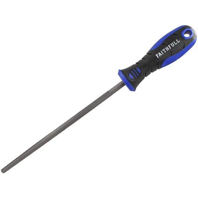 Faithfull Faithfull FAIFIRSC8 Handled Round Second Cut Engineers File - Engineers File Faithfull Faithfull FAIFIRSC8 Handled Round Second Cut Engineers File - Engineers File