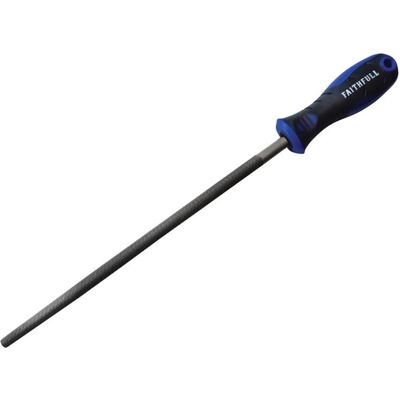 Faithfull FAIFIRSC10 Engineers File - Round Second Cut - 250mm Faithfull FAIFIRSC10 Engineers File - Round Second Cut - 250mm