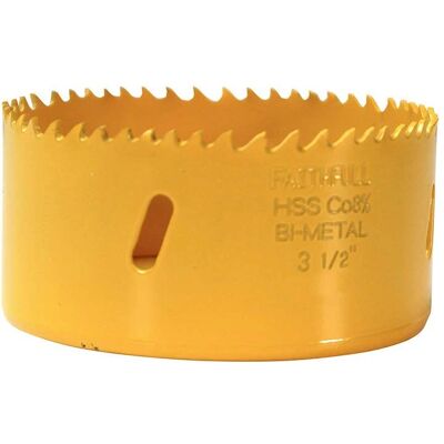 Faithfull FAIHSVP92 Bi-Metal Cobalt Holesaw 92mm - Holesaw Faithfull FAIHSVP92 Bi-Metal Cobalt Holesaw 92mm - Holesaw