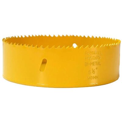 Scie-cloche en cobalt bimetal Faithfull FAIHSVP140 - Publicité Scie-cloche en cobalt bimetal Faithfull FAIHSVP140 - Publicité