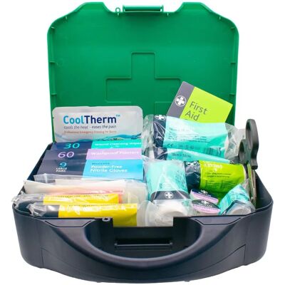 Scan First Aid Kit - British Standards Approved for 1-100 Persons Scan First Aid Kit - British Standards Approved for 1-100 Persons