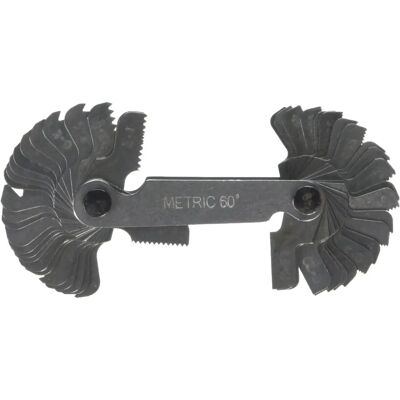 Faithfull Screw Pitch Gauge - 52, Metric, Whitworth - Screw Pitch Gauge Faithfull Screw Pitch Gauge - 52, Metric, Whitworth - Screw Pitch Gauge