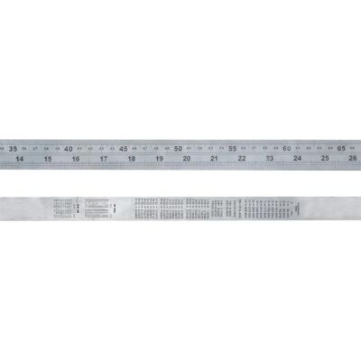 Faithfull FAIRULE1000S Steel Rule - 1m, Stainless Steel, Inch & Metric Faithfull FAIRULE1000S Steel Rule - 1m, Stainless Steel, Inch & Metric