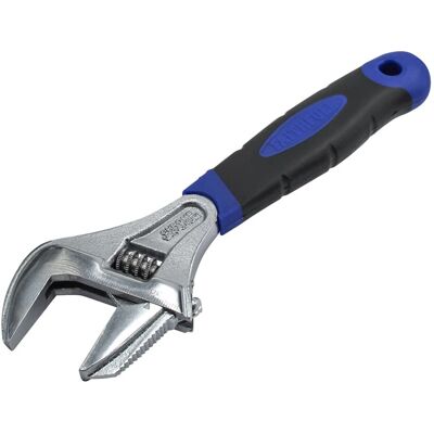 Llave ajustable Faithfull - Boca ancha 46mm - 200mm de largo - Cromo vanadio Llave ajustable Faithfull - Boca ancha 46mm - 200mm de largo - Cromo vanadio
