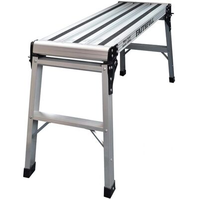 Faithfull Aluminium Faltbarer Trittleiter Faithfull Aluminium Faltbarer Trittleiter