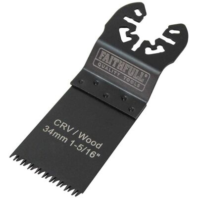 Faithfull Model FAIMFW34 Multi-Functional Tool Blade - Side Set Faithfull Model FAIMFW34 Multi-Functional Tool Blade - Side Set