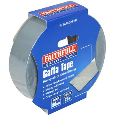 Ruban adhésif robuste Faithfull FAITAPEGAFHD - Argenté Ruban adhésif robuste Faithfull FAITAPEGAFHD - Argenté