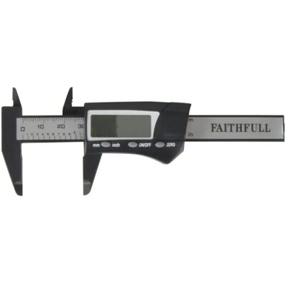 Faithfull Mini Digital Caliper - 75mm - Digital Caliper - Faithfull Faithfull Mini Digital Caliper - 75mm - Digital Caliper - Faithfull