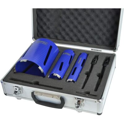Faithfull FAIDCKIT7 Kit di Trapani a Nucleo in Diamante con Custodia (Confezione da 7) Faithfull FAIDCKIT7 Kit di Trapani a Nucleo in Diamante con Custodia (Confezione da 7)