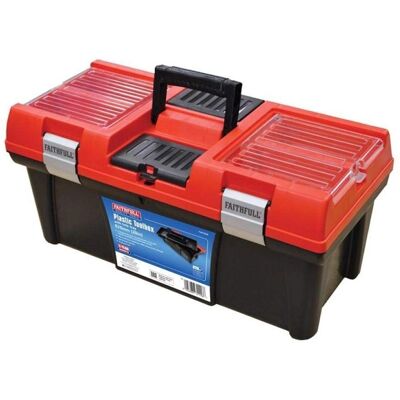 Faithfull Model FAITB20 Organizer Lid Toolbox - Tool Storage Faithfull Model FAITB20 Organizer Lid Toolbox - Tool Storage